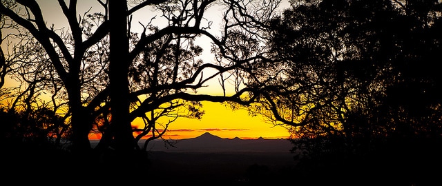 Sunset on Tamborine Mountain - Photo Credit Daniela