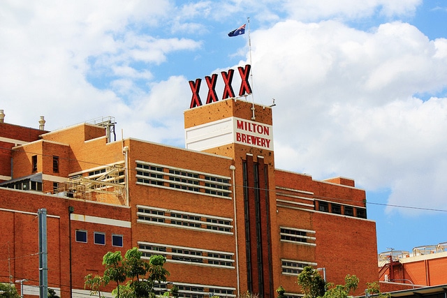 XXXX Brewery in Milton - Photo Credit Kelly Hunter