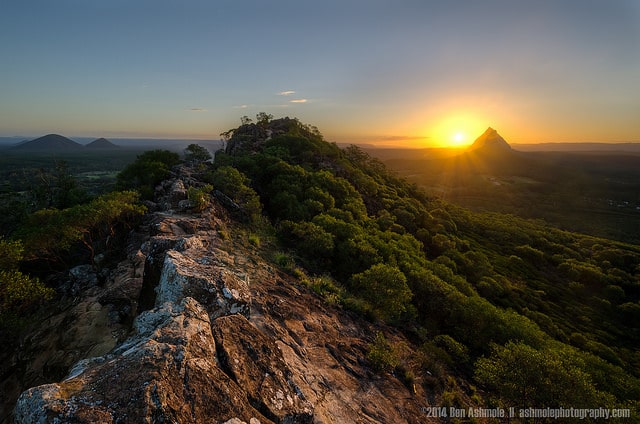 Glass House Mountains - Photo Credit Ben Ashmole