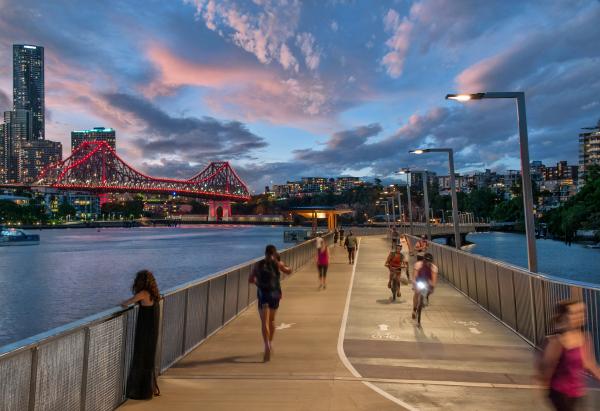 New Farm River Walk - Photo Credit Brett Gray