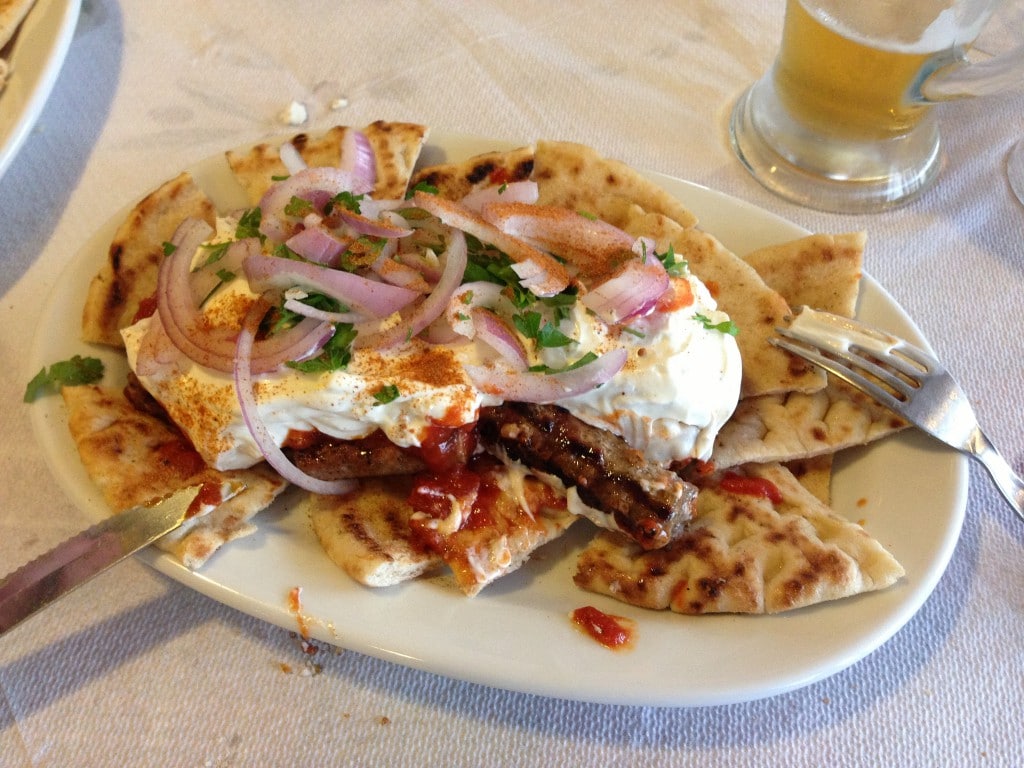 Greek Food - Photo credit Karl Baron