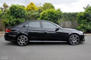 Mercedes E Class side view